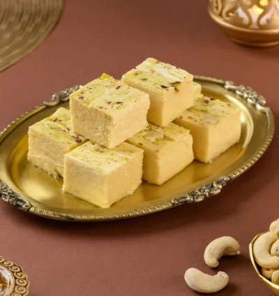 Soan Papdi White